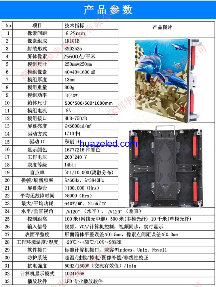 P6.25玻璃棧道碎裂特效LED屏